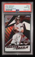 Tom Brady 2022 Panini Mosaic Razzle Dazzle #1 (PSA 10) at PristineAuction.com