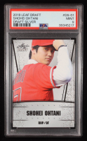 Shohei Ohtani 2018 Leaf Draft Silver #DS-01 RC (PSA 10) at PristineAuction.com