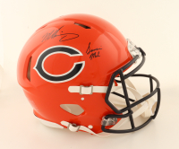 Mike Singletary Signed Bears Full-Size Authentic On-Field Speed Helmet Inscribed "Samurai Mike" (JSA) at PristineAuction.com