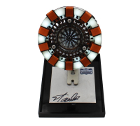 Stan Lee Signed "Iron Man" Arc Reactor Prop with Display Case (Radtke) at PristineAuction.com