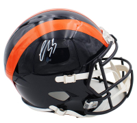 Luther Burden Signed Bears Full-Size Alternate Speed Helmet (Radtke) at PristineAuction.com