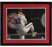 Steve Carlton Signed Phillies Custom Framed Photo (JSA) at PristineAuction.com