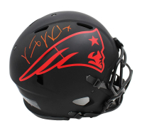Vince Wilfork Signed Patriots Full-Size Authentic On-Field Eclipse Alternate Speed Helmet (Radtke) at PristineAuction.com