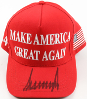 Donald Trump Signed "Make America Great Again" Adjustable Hat (JSA) at PristineAuction.com