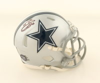 Emmitt Smith Signed Cowboys Speed Mini Helmet (Prova) at PristineAuction.com