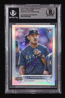 Julio Rodriguez Signed 2022 Topps Chrome Update '22 All Star Game #ASGC26 RC (BGS) at PristineAuction.com