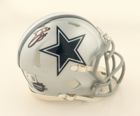 Emmitt Smith Signed Cowboys Speed Mini Helmet (Prova & Beckett) at PristineAuction.com
