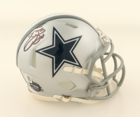 Emmitt Smith Signed Cowboys Speed Mini Helmet (Prova & Beckett) at PristineAuction.com