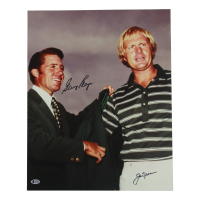 Gary Player & Jack Nicklaus Signed 16x20 Photo (Beckett) at PristineAuction.com