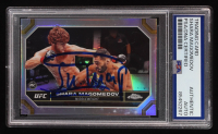 Shara Magomedov Signed 2024 Topps Chrome UFC Refractors #141 RC (PSA Authentic) at PristineAuction.com
