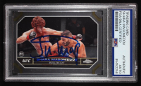 Shara Magomedov Signed 2024 Topps Chrome UFC #141 RC (PSA Authentic) at PristineAuction.com