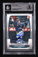 Julio Rodriguez Signed 2023 Bowman #96 (BGS) at PristineAuction.com