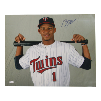 Byron Buxton Signed Twins 16x20 Photo (JSA) at PristineAuction.com