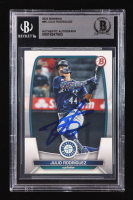 Julio Rodriguez Signed 2023 Bowman #96 (BGS) at PristineAuction.com
