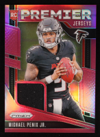 Michael Penix Jr. 2024 Panini Prizm Premier Jerseys Pink #9 RC at PristineAuction.com