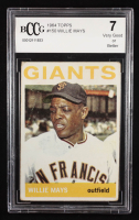 Willie Mays 1964 Topps #150 (BCCG 7) at PristineAuction.com