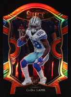 CeeDee Lamb 2020 Select Prizm Red Die Cut #57 RC at PristineAuction.com