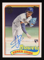 Abner Uribe 2024 Topps '89 Topps Autographs #89BAAUR RC at PristineAuction.com