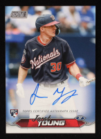 Jacob Young 2024 Stadium Club Autographs #SCBAJY RC at PristineAuction.com