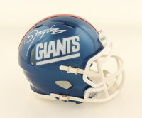Lawrence Taylor Signed Giants Speed Mini Helmet (JSA) at PristineAuction.com