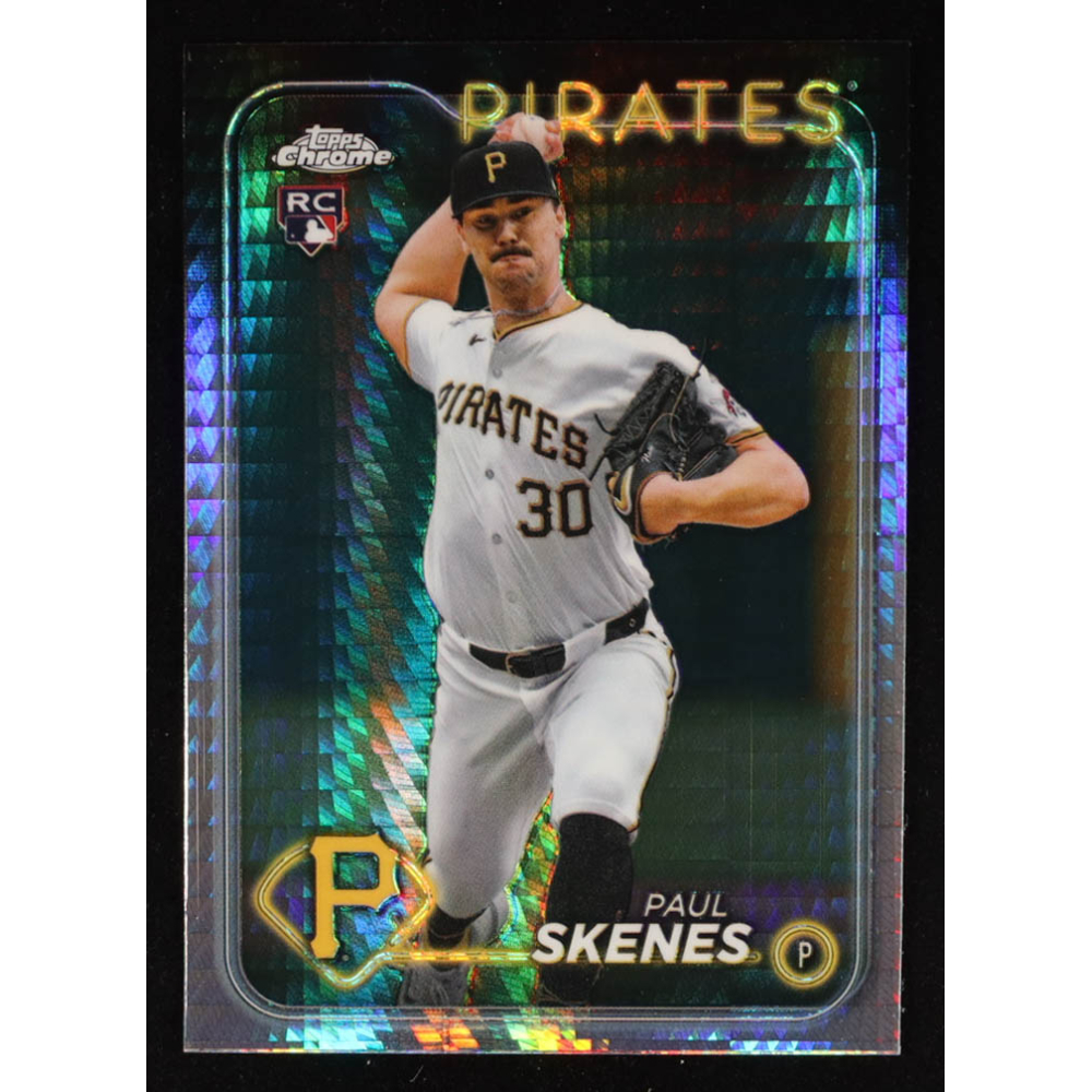 Paul Skenes 2024 Topps Chrome Update Prism Refractors #USC88 RC at PristineAuction.com