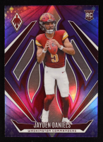 Jayden Daniels 2024 Panini Phoenix Purple #198 RC at PristineAuction.com