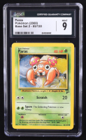 Paras Pokemon 1999 Base 2 #85 (CGC 9) at PristineAuction.com