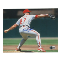 Danny Jackson Signed Phillies 8x10 Photo (Beckett) at PristineAuction.com