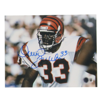 David Fulcher Signed Bengals 8x10 Photo (Beckett) at PristineAuction.com
