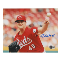 Nick Lodolo Signed Reds 8x10 Photo (Beckett) at PristineAuction.com