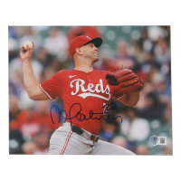 Nick Martinez Signed Reds 8x10 Photo (Beckett) at PristineAuction.com