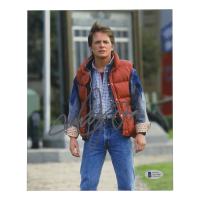 Michael J. Fox Signed "Back To The Future" 8x10 Photo (Beckett) at PristineAuction.com