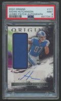 Aidan Hutchinson 2022 Panini Origins Jersey Autograph #171 RC (PSA 9) at PristineAuction.com