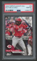 Elly De La Cruz 2024 Topps Flagship Collection #90 (PSA 10) at PristineAuction.com