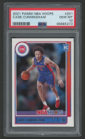 Cade Cunningham 2021 Hoops #201 RC (PSA 10) at PristineAuction.com
