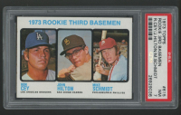 Ron Cey / John Hilton / Mike Schmidt 1973 Topps #615 Rookie Third Basemen RC (PSA 7) at PristineAuction.com