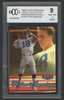 Peyton Manning 1998 Flair Showcase Row 2 #3 RC (BCCG 9) at PristineAuction.com