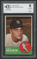 Roger Maris 1963 Topps #120 (BCCG 8) at PristineAuction.com
