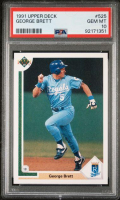 George Brett 1991 Upper Deck #525 (PSA 10) at PristineAuction.com