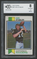 Ken Stabler 1973 Topps #487 RC (BCCG 8) at PristineAuction.com