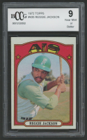 Reggie Jackson 1972 Topps #435 (BCCG 9) at PristineAuction.com