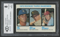 Ron Cey / John Hilton / Mike Schmidt 1973 Topps #615 Rookie Third Basemen RC (BCCG 8) at PristineAuction.com