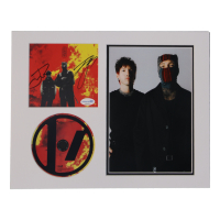 Josh Dun & Tyler Joseph Signed “Clancy” CD Insert Lithograph Display with CD & 8x10 Photo (ACOA) at PristineAuction.com