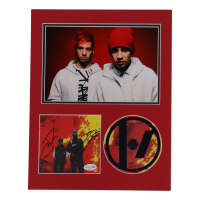 Josh Dun & Tyler Joseph Signed “Clancy” CD Insert Lithograph Display with CD & 8x10 Photo (ACOA) at PristineAuction.com