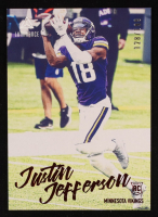 Justin Jefferson 2020 Panini Luminance Red #21 CHRONICLES RC #128/199 at PristineAuction.com