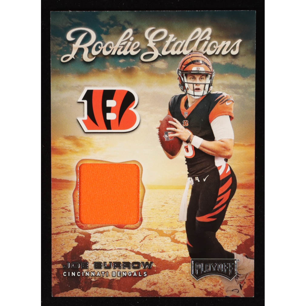 Joe Burrow 2020 Playoff Rookie Stallions Jerseys #1 RC at PristineAuction.com