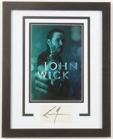 Keanu Reeves Signed "John Wick" Custom Framed Cut Display (ACOA) at PristineAuction.com