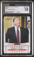 Donald Trump 2020 Leaf Special Release Stars #06 (CGC 10) at PristineAuction.com