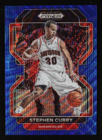 Stephen Curry 2022-23 Panini Prizm Draft Picks Prizms Blue Wave #45 #105/249 at PristineAuction.com