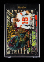 Patrick Mahomes II 2024 Wild Card Alumination Dino-Might Historic Disco Raptor #PHRAP2PM #1/1 at PristineAuction.com